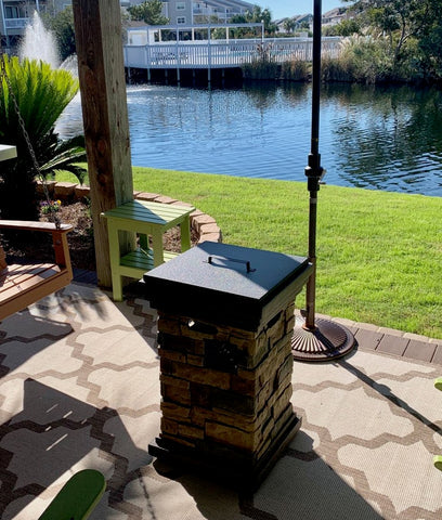 Square PiTTopper® Fire Pit Cover
