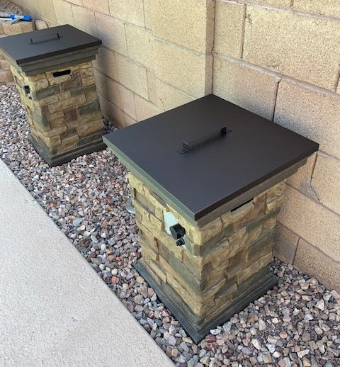 Square PiTTopper® Fire Pit Cover