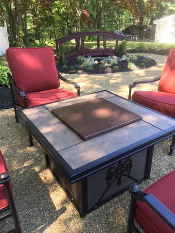 Square PiTTopper® Fire Pit Cover