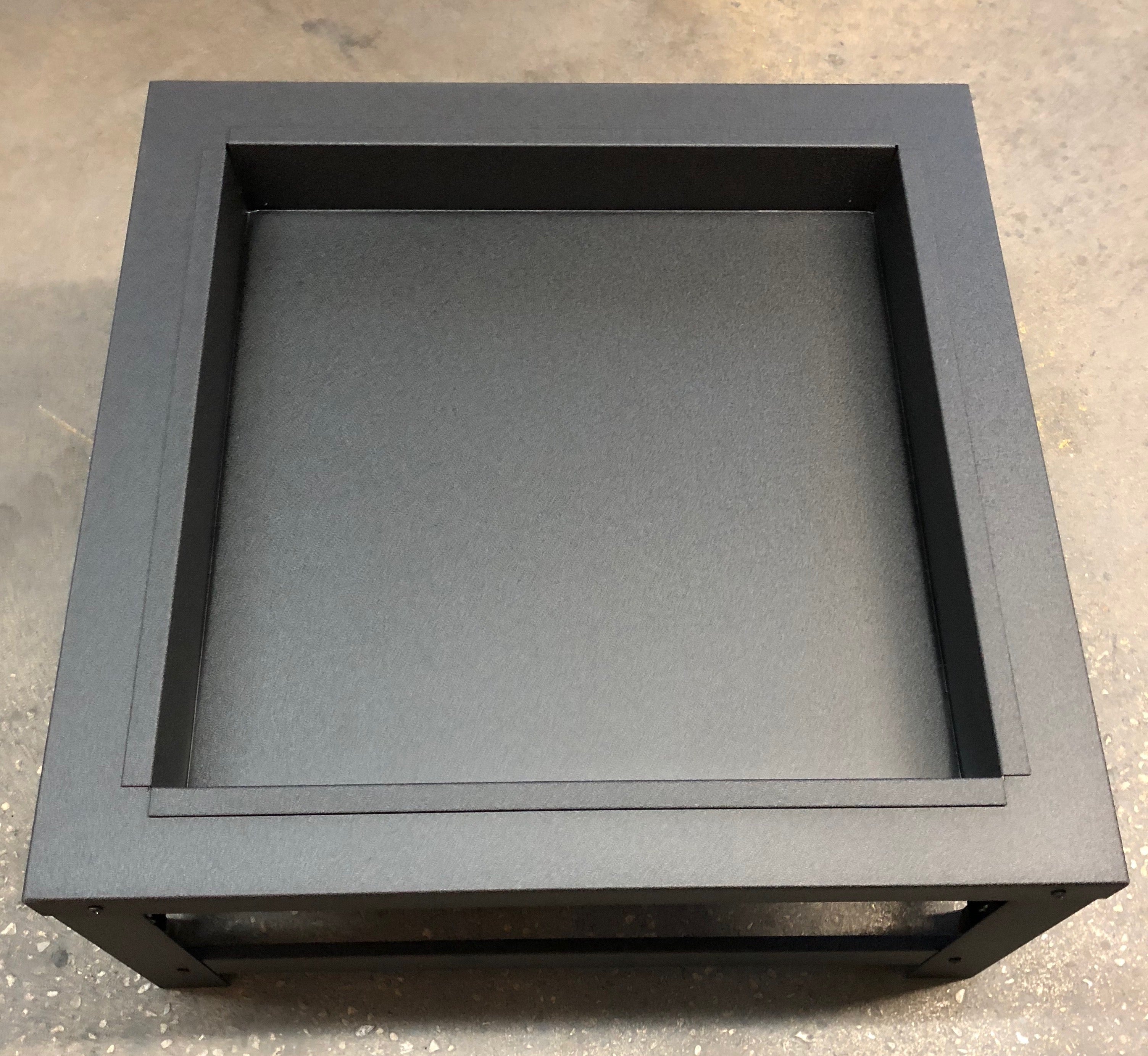 Portable Pittoper Fire Pit Black Topview